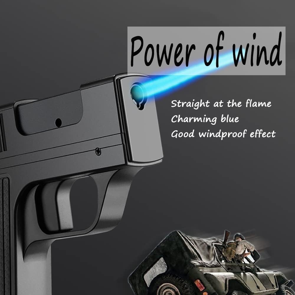 PIKFOS Outdoor BBQ Kitchen Cooking Pistol Grip Spray Gun Gas Lighter