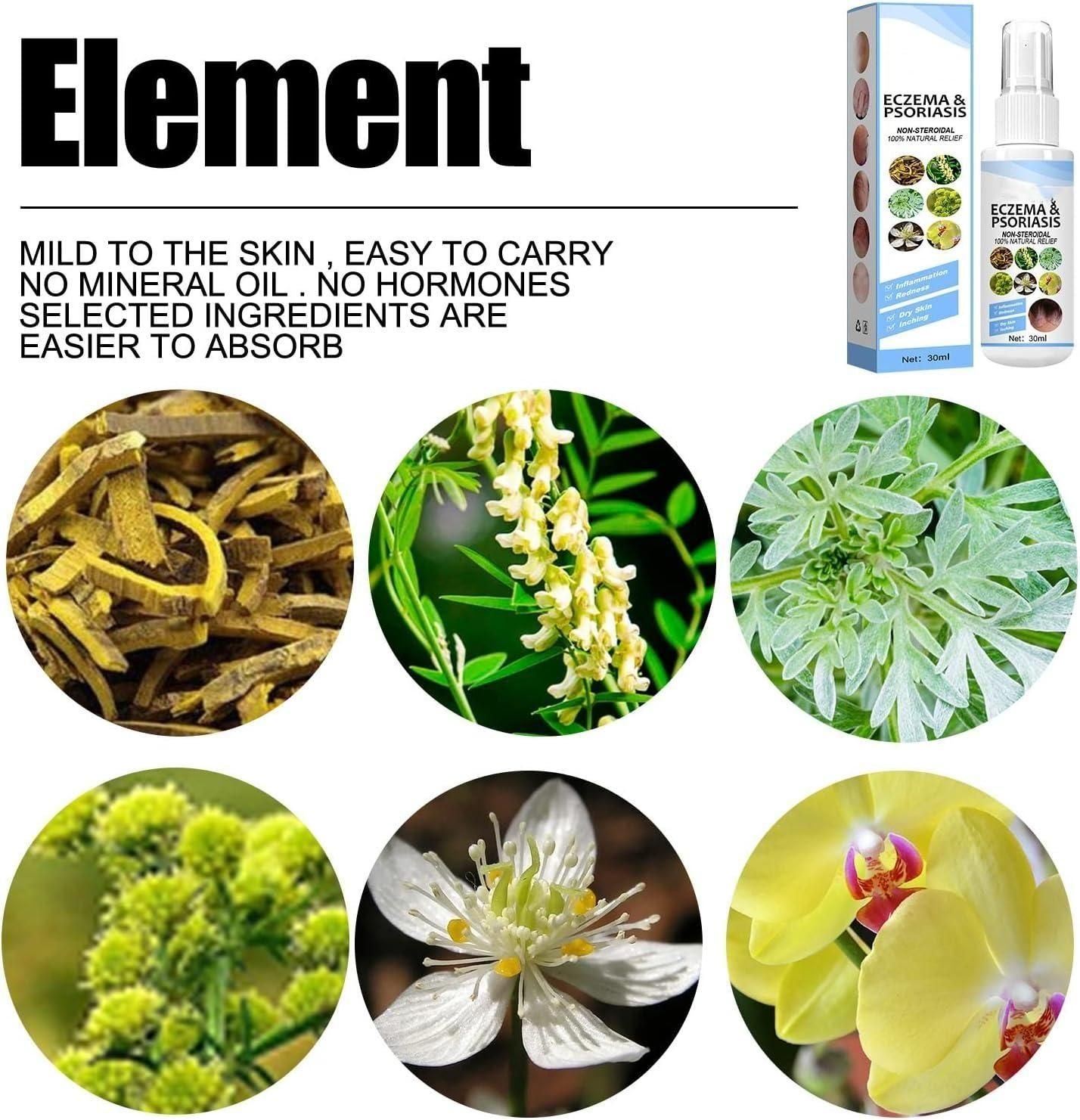 Herbal Psoriasis Relief Spray - AmazingBaba