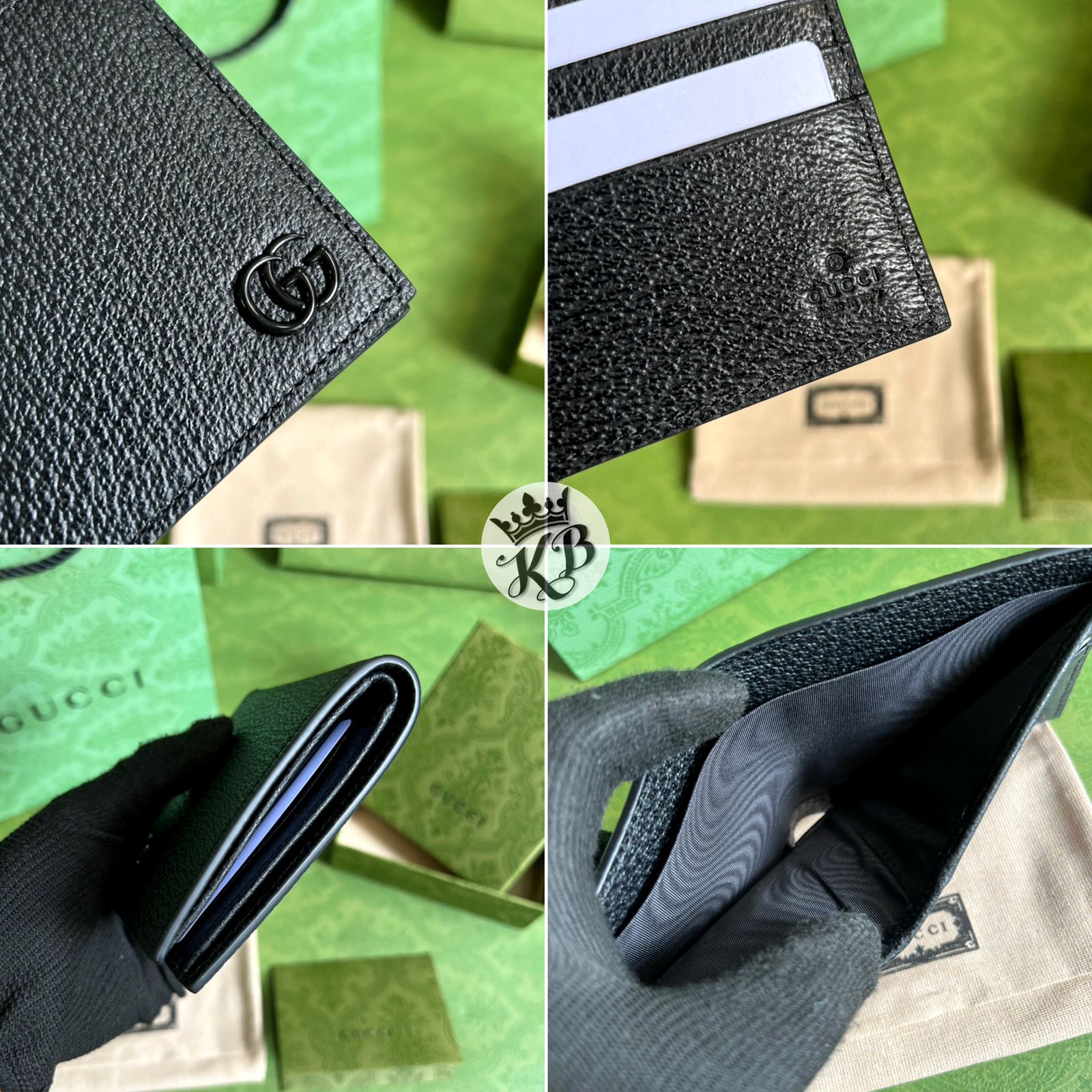 Amazing Bi-Fold Leather Black Wallet - AmazingBaba