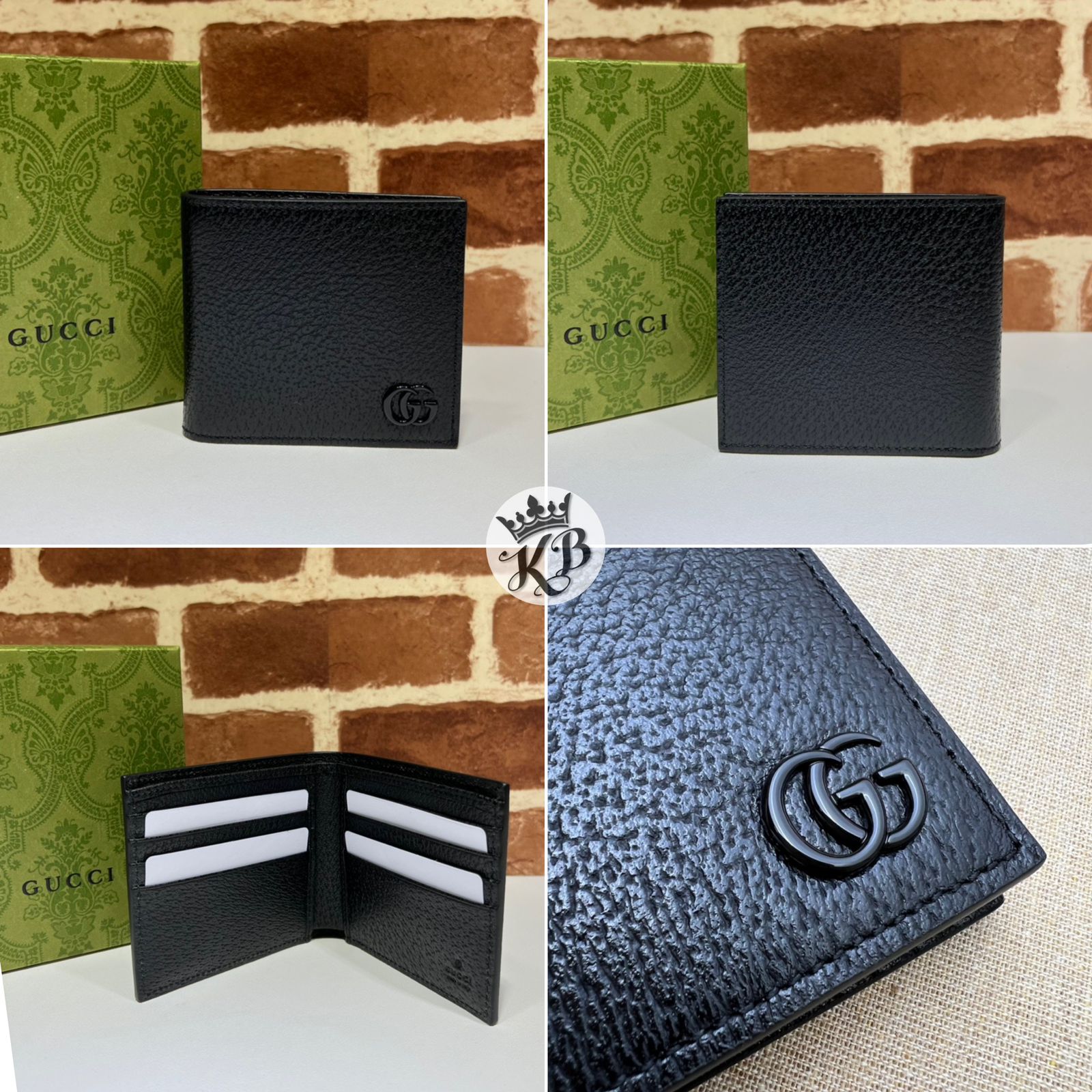 Amazing Bi-Fold Leather Black Wallet - AmazingBaba