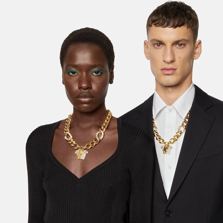 Amazing Palazzo Crystal Chain Necklace - AmazingBaba