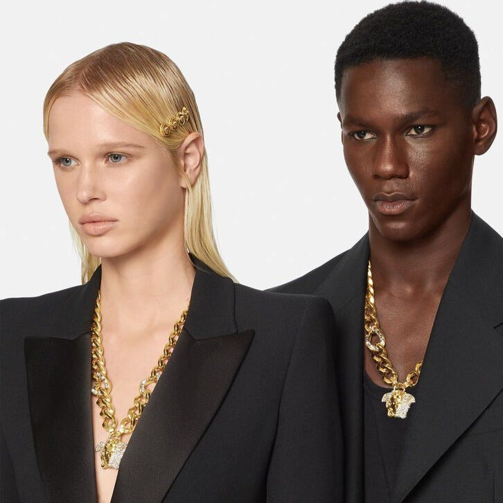 Amazing Palazzo Crystal Chain Necklace - AmazingBaba