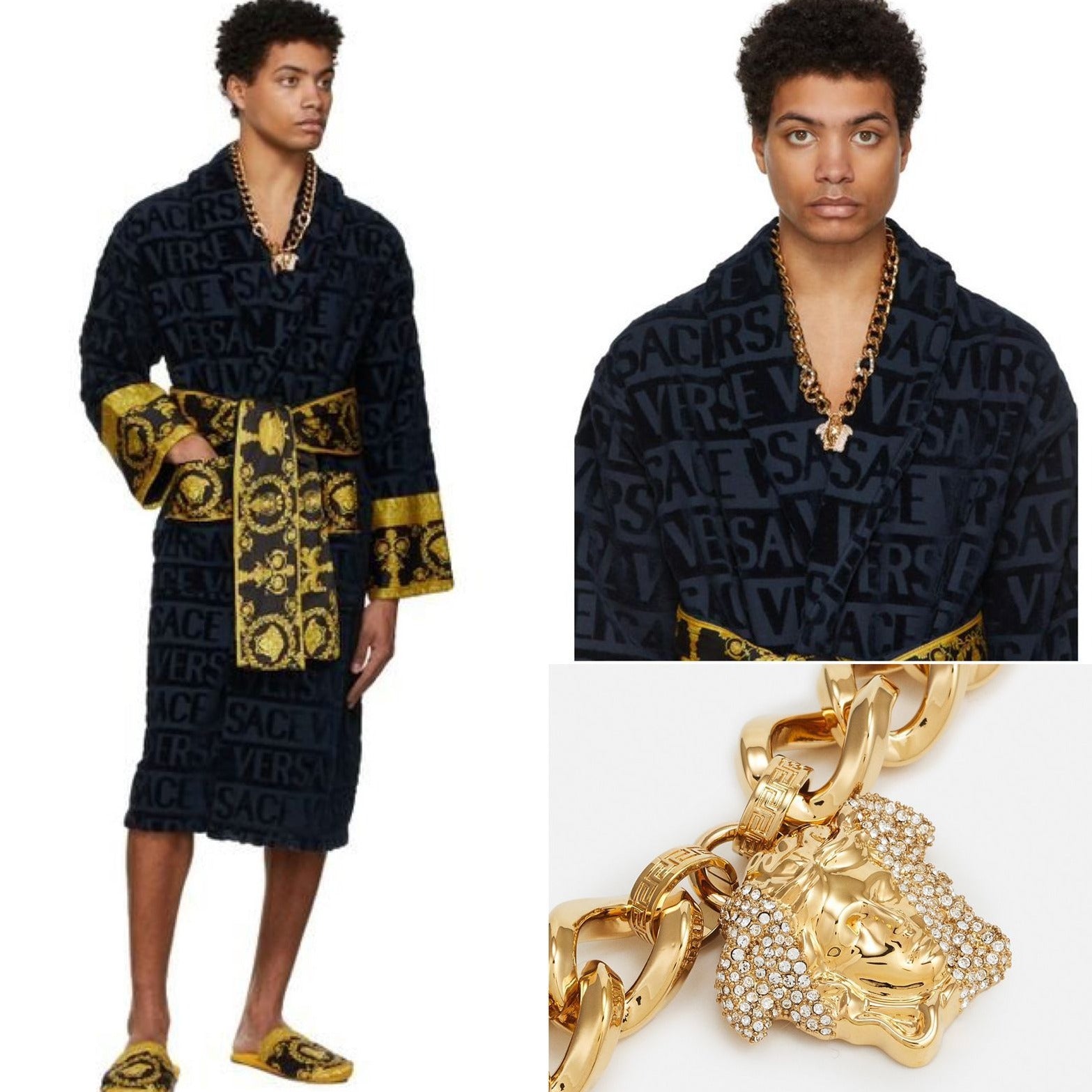 Amazing Palazzo Crystal Chain Necklace - AmazingBaba