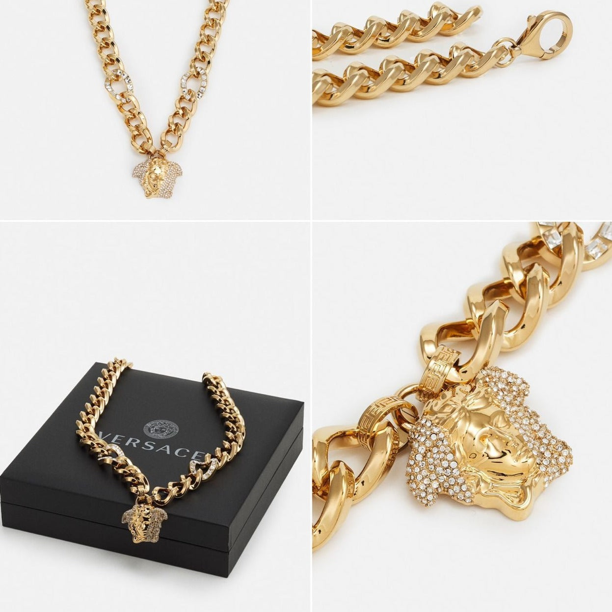 Amazing Palazzo Crystal Chain Necklace - AmazingBaba
