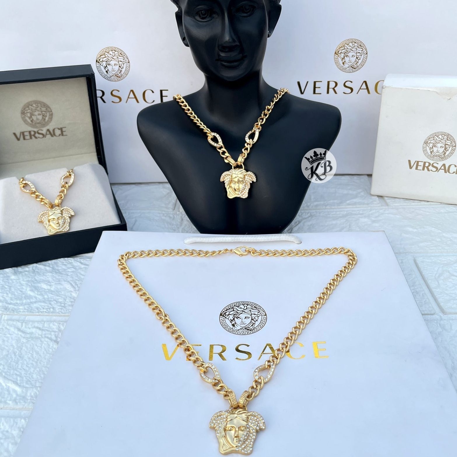 Amazing Palazzo Crystal Chain Necklace - AmazingBaba