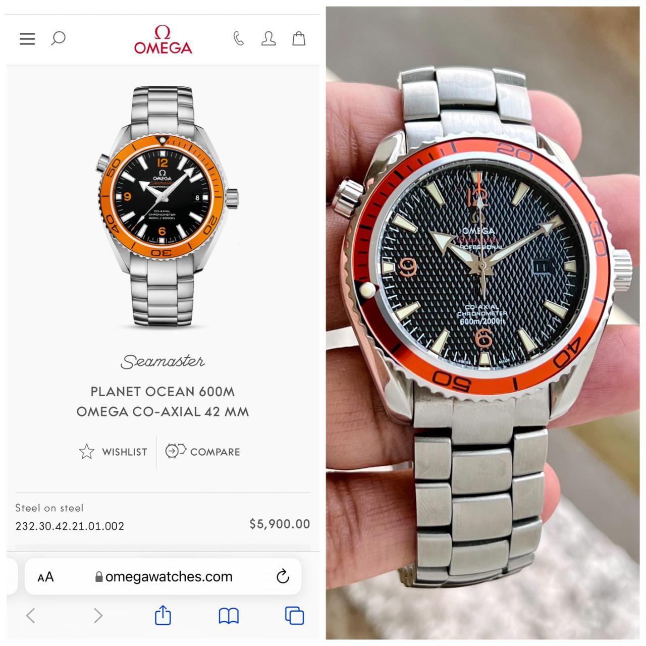 Amazing Ocean Rotating Diver's Bezel men's watch - AmazingBaba