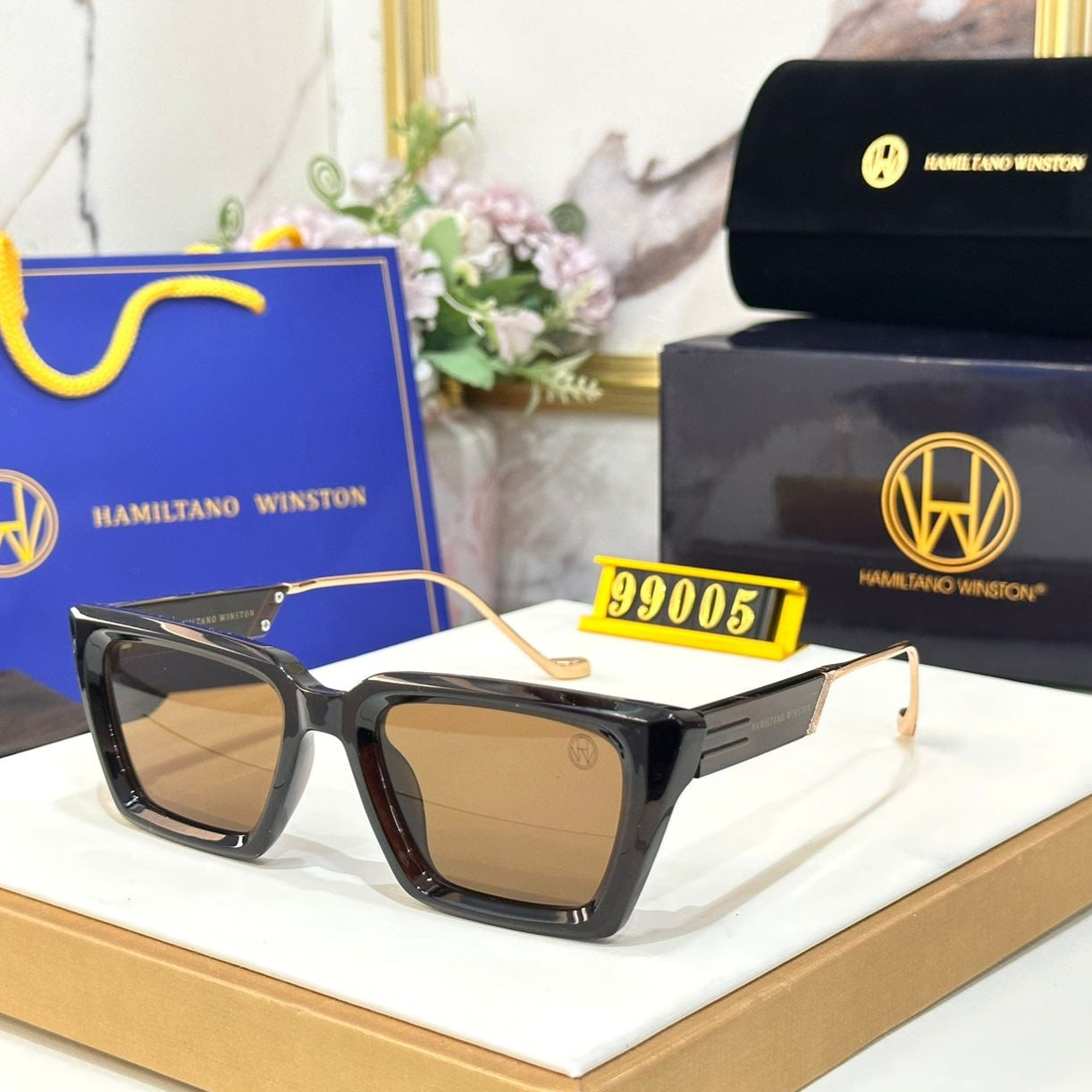 UV Protected Elegance of the Winston Sunglasses - AmazingBaba