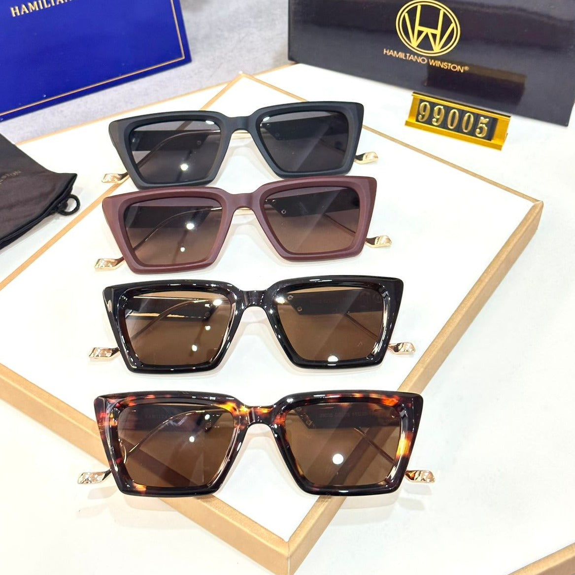 UV Protected Elegance of the Winston Sunglasses - AmazingBaba