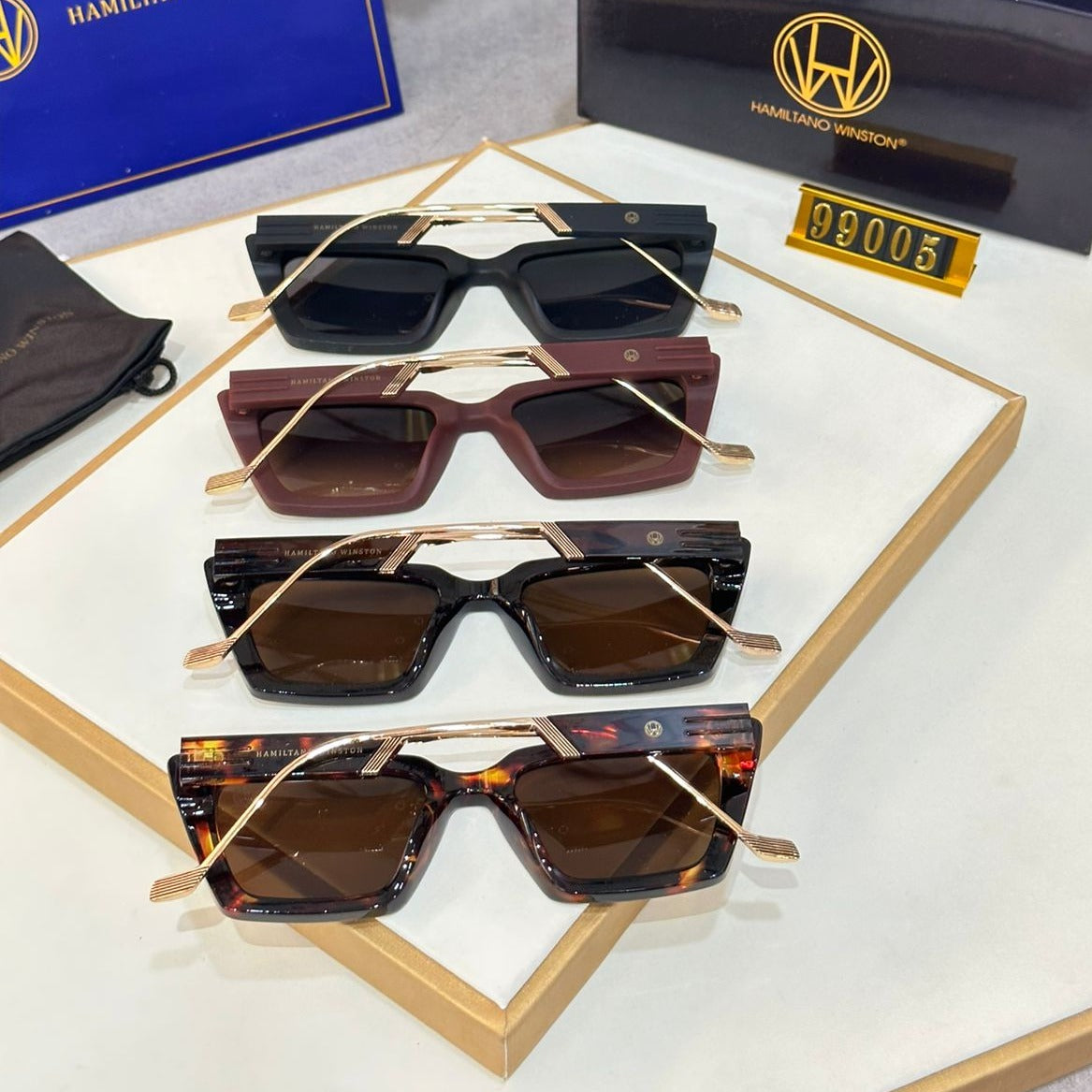 UV Protected Elegance of the Winston Sunglasses - AmazingBaba