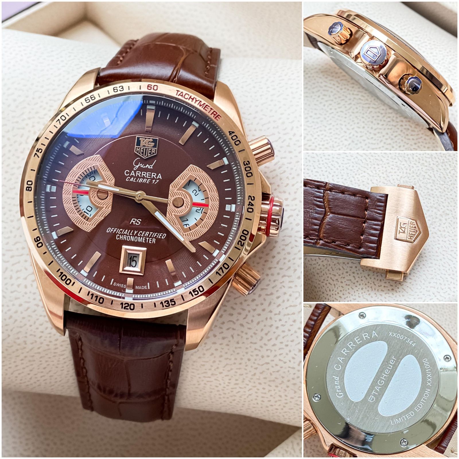 Grand Carrera Caliber 17 Racing watch - AmazingBaba