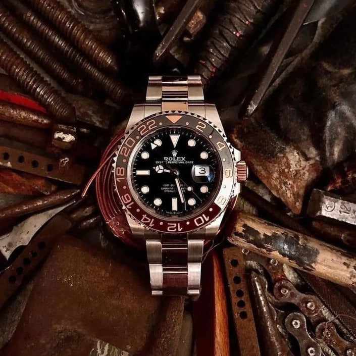 Luxury rlx GMT Mastar Edition watch