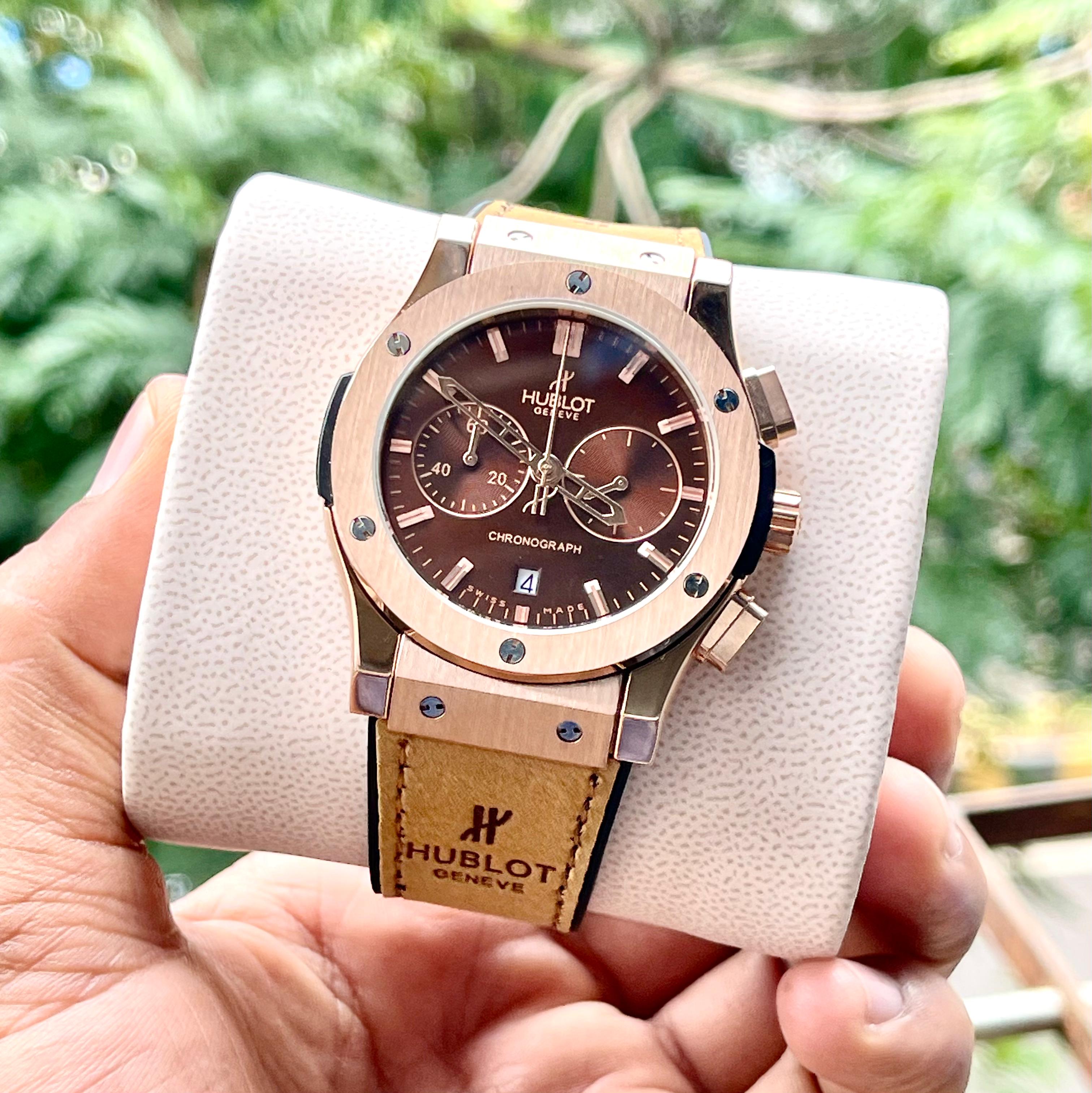 Big Bang Premium Leather Watch - AmazingBaba