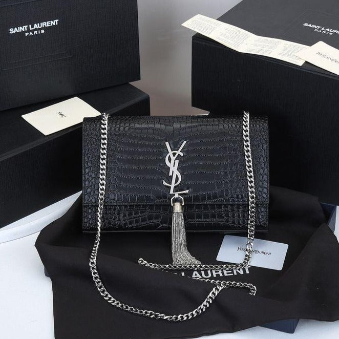 Laurent Crocodile Side Sling Bag - AmazingBaba