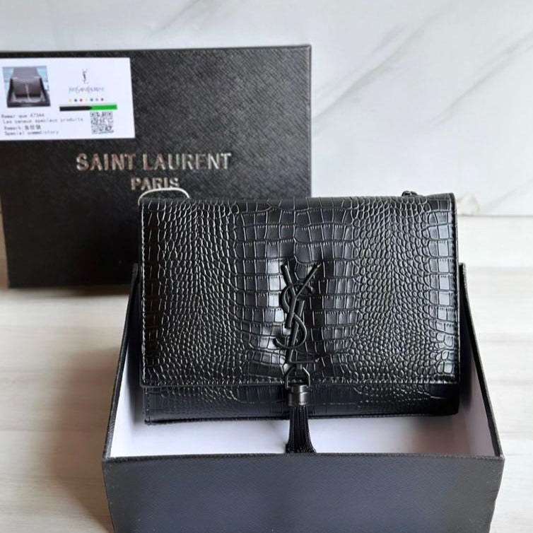 Laurent Crocodile Side Sling Bag - AmazingBaba