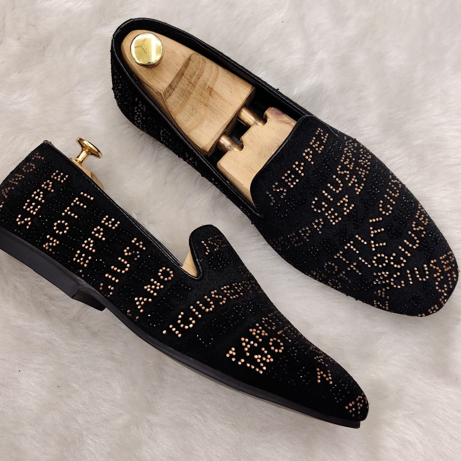 Amazing Trendy Shiny Loafers Shoes - AmazingBaba