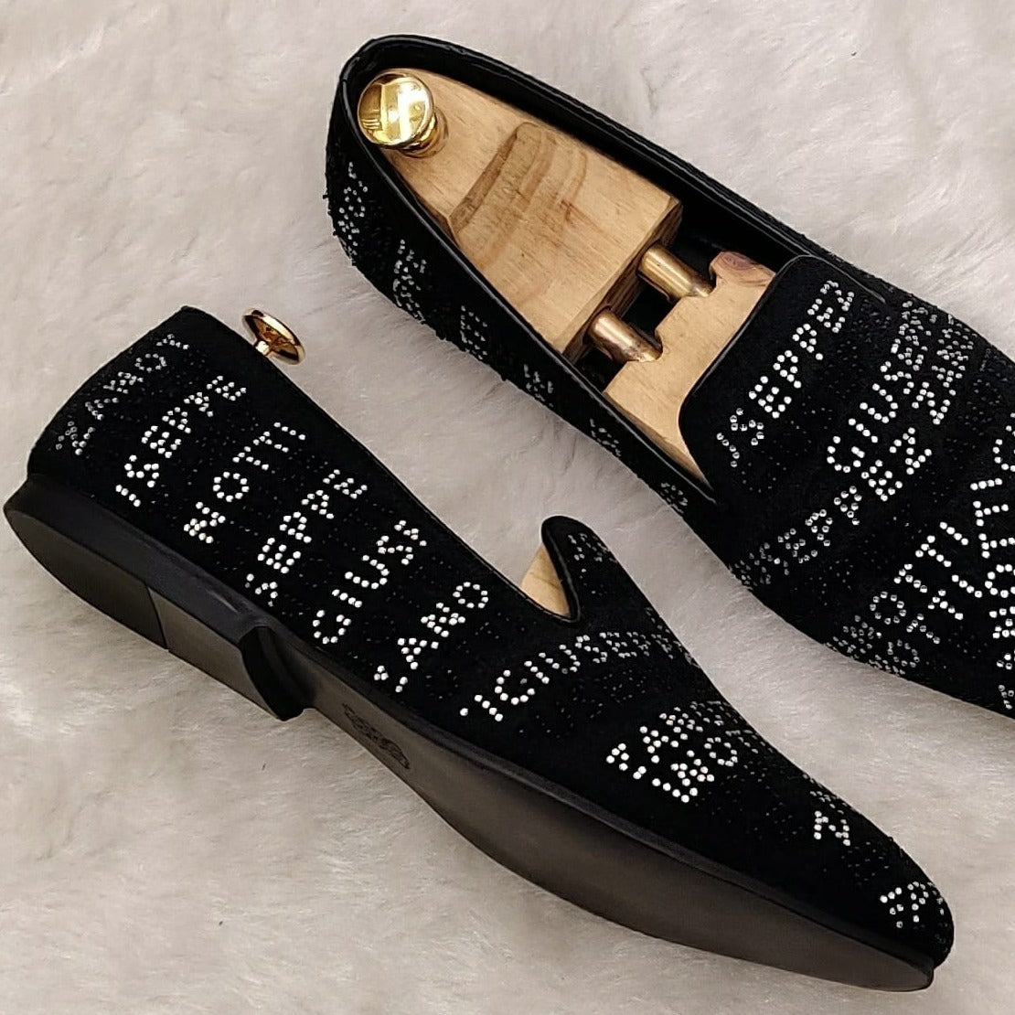 Amazing Trendy Shiny Loafers Shoes - AmazingBaba