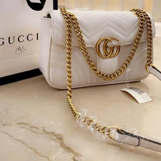 GG Marmont High Quality Leather Shoulder Bag