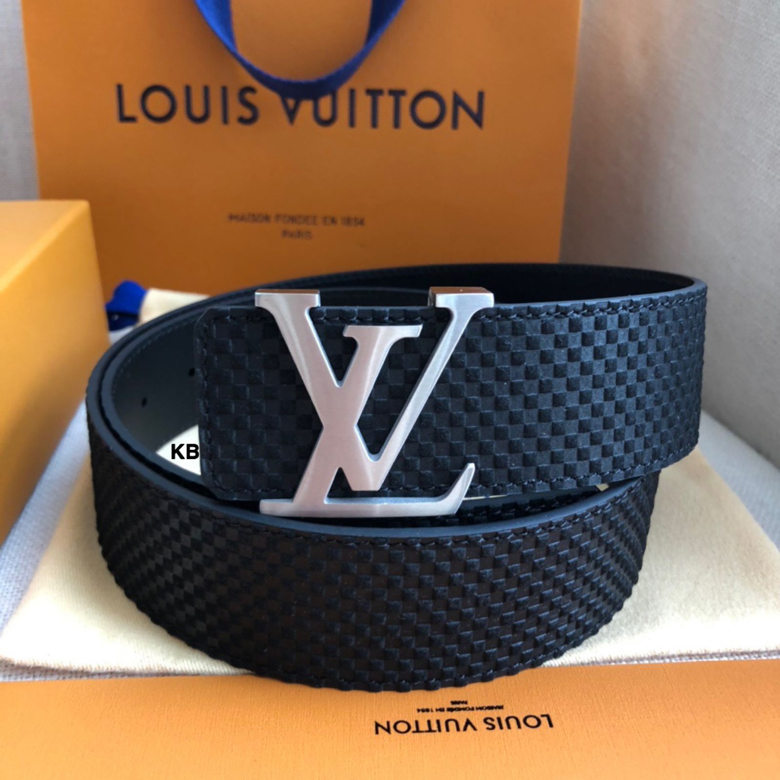 Luxury LV SUEDE BELT