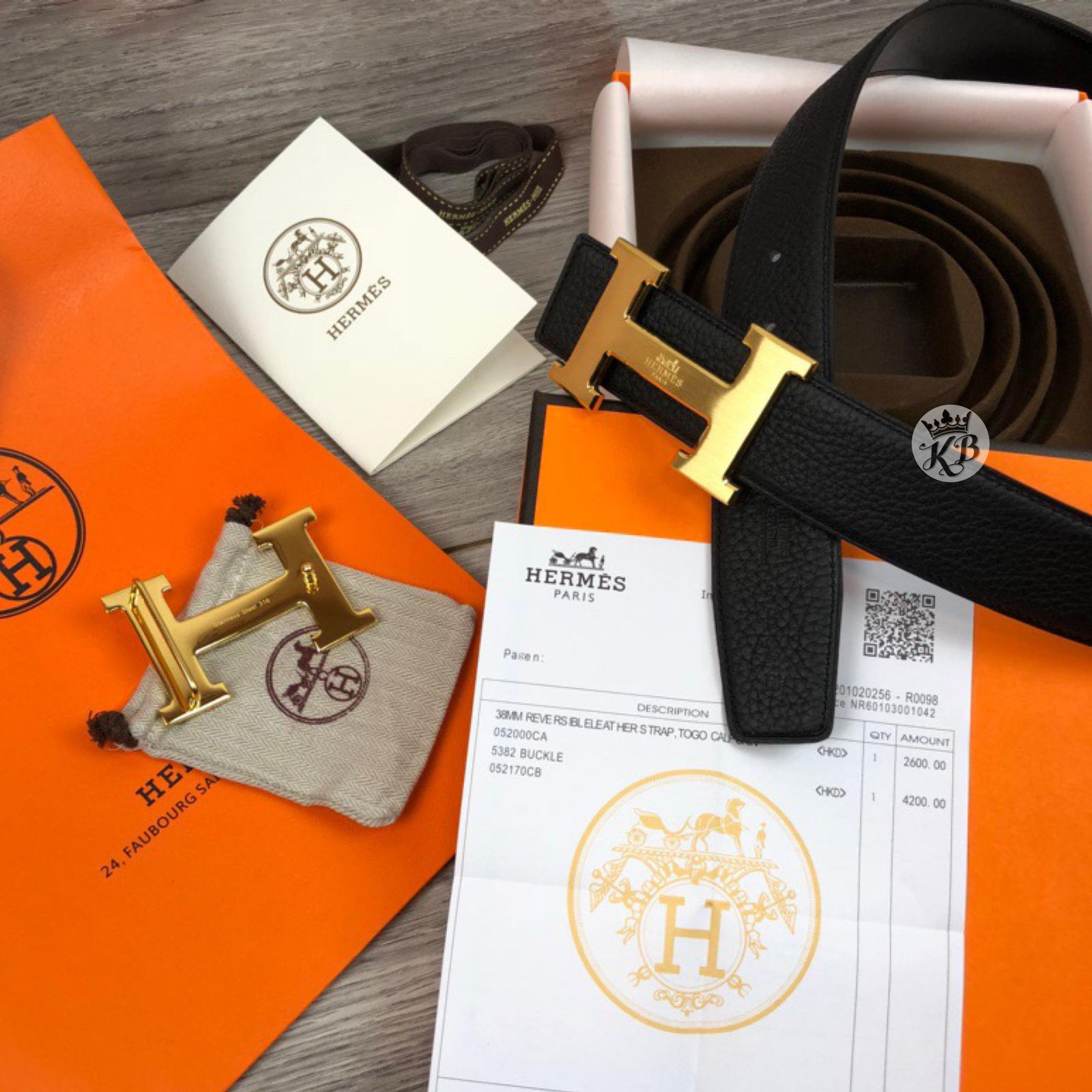 HERMES BELT UNISEX ARTICLE
