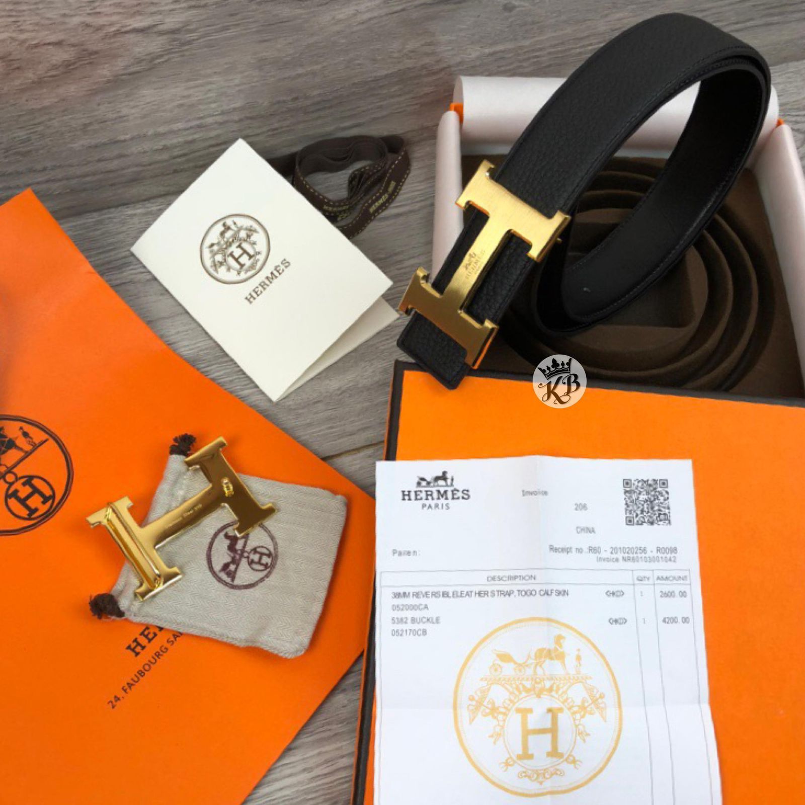 HERMES BELT UNISEX ARTICLE