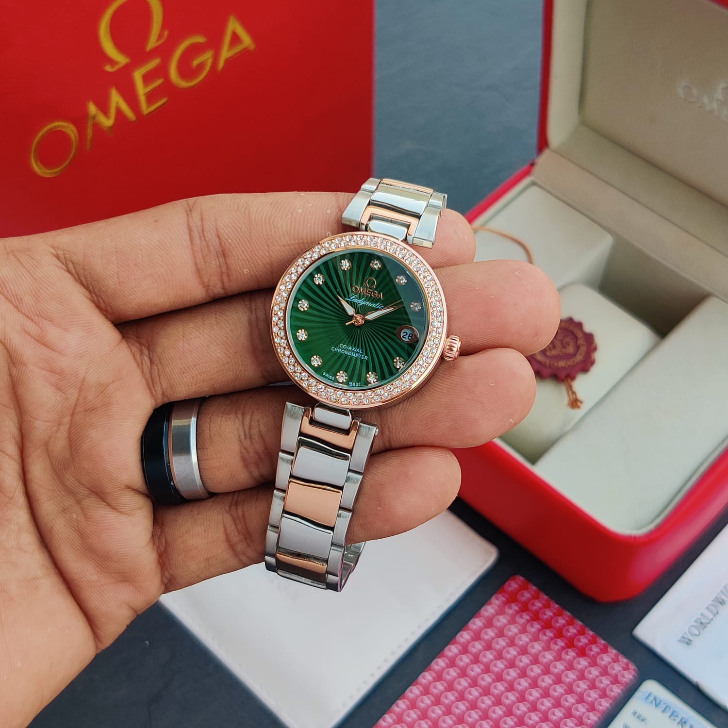 Luxury omega ladymatic