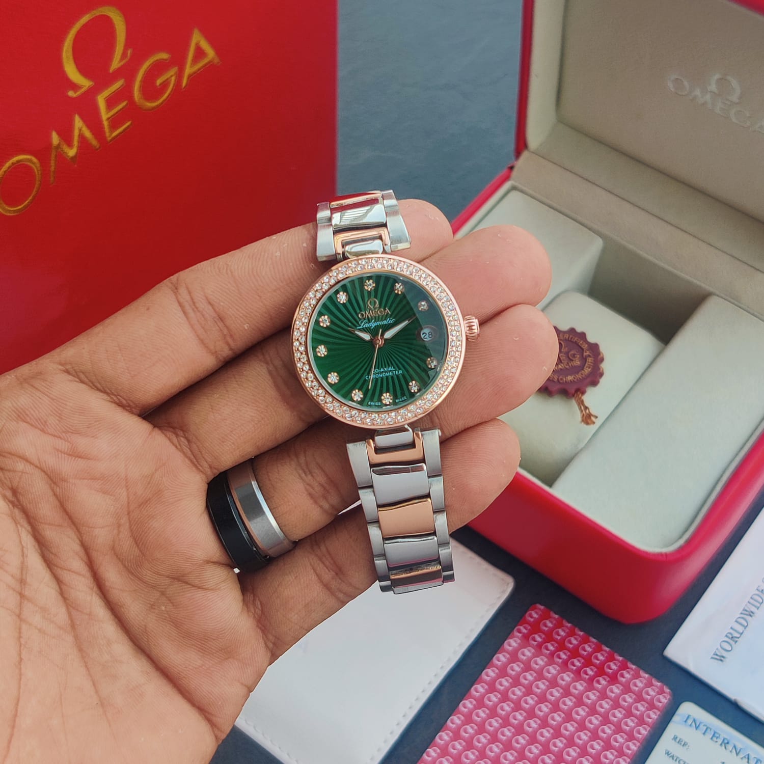 Luxury omega ladymatic