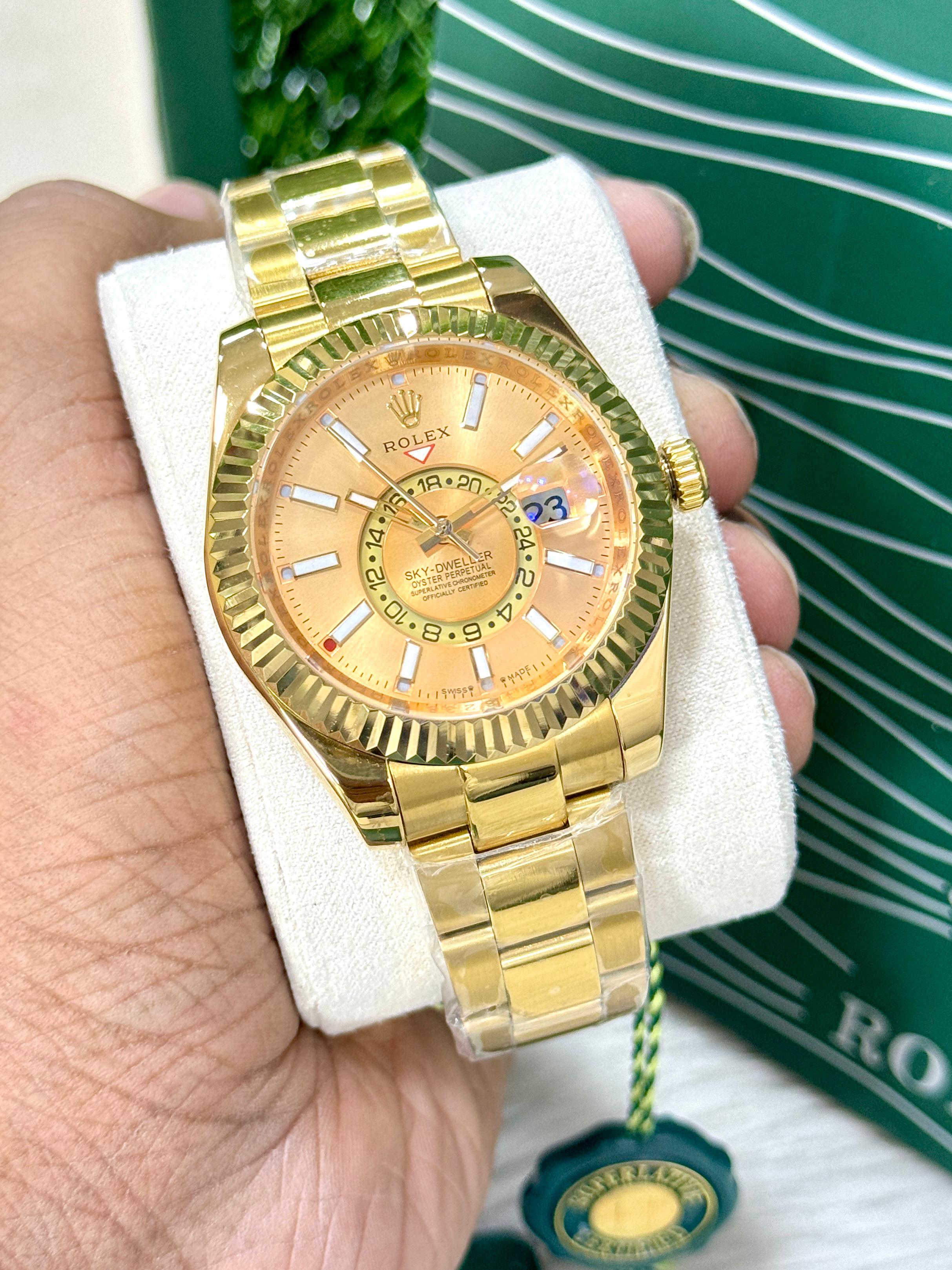 Luxury SKY dweller mens premium watch