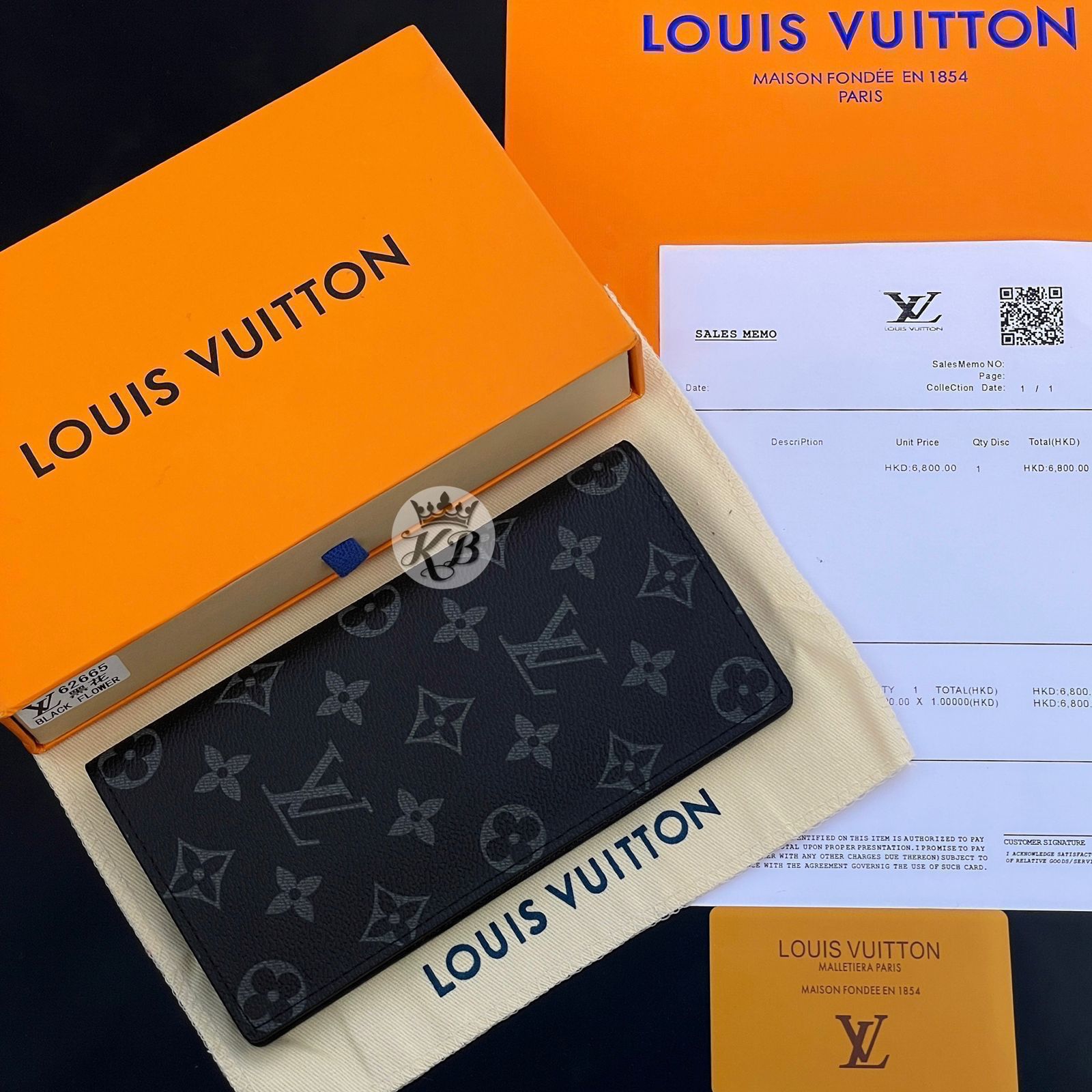 Luxury lv premium brazza wallet