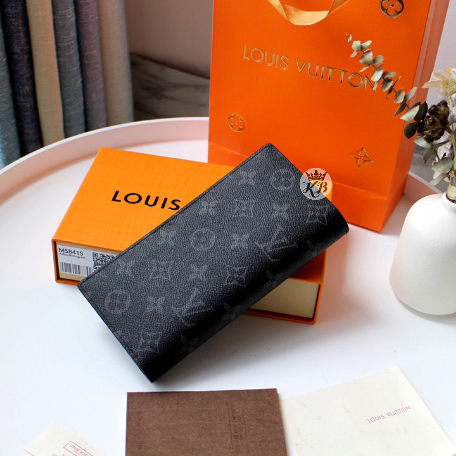 Luxury lv premium brazza wallet