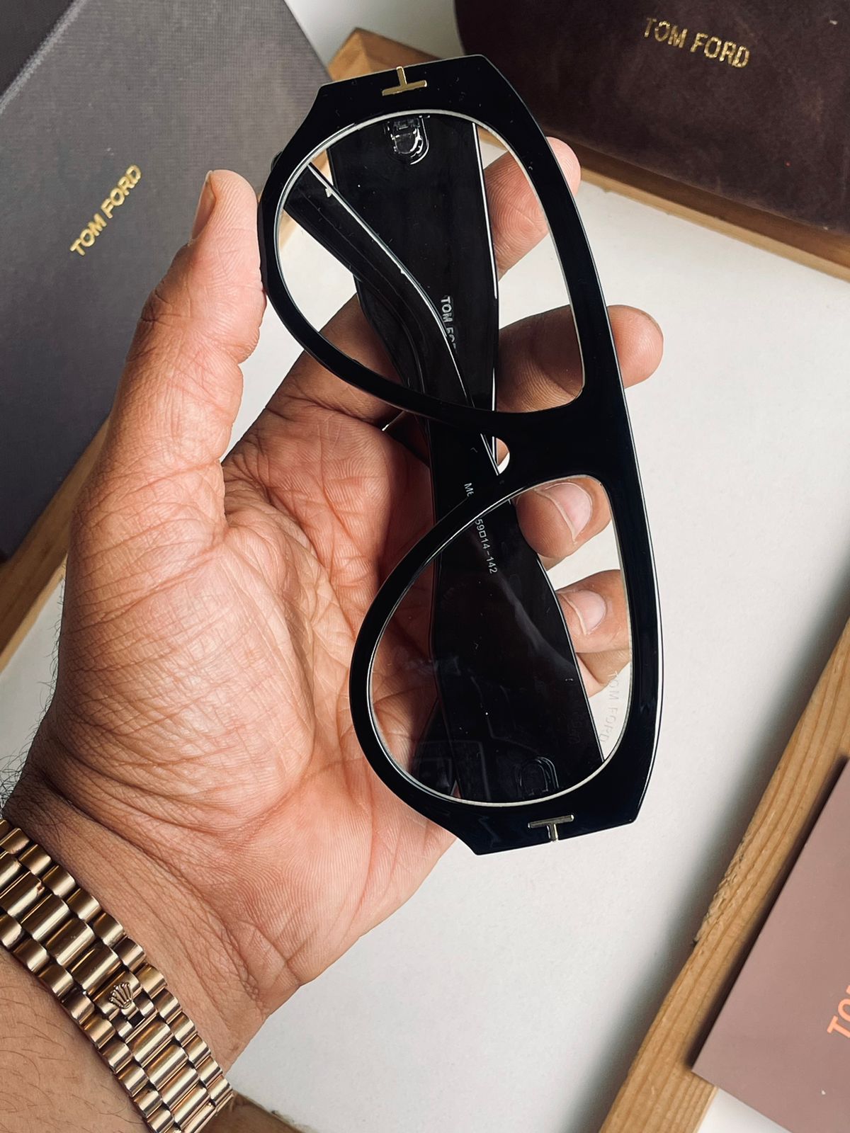 Tf Premium transparent unisex sunglasses