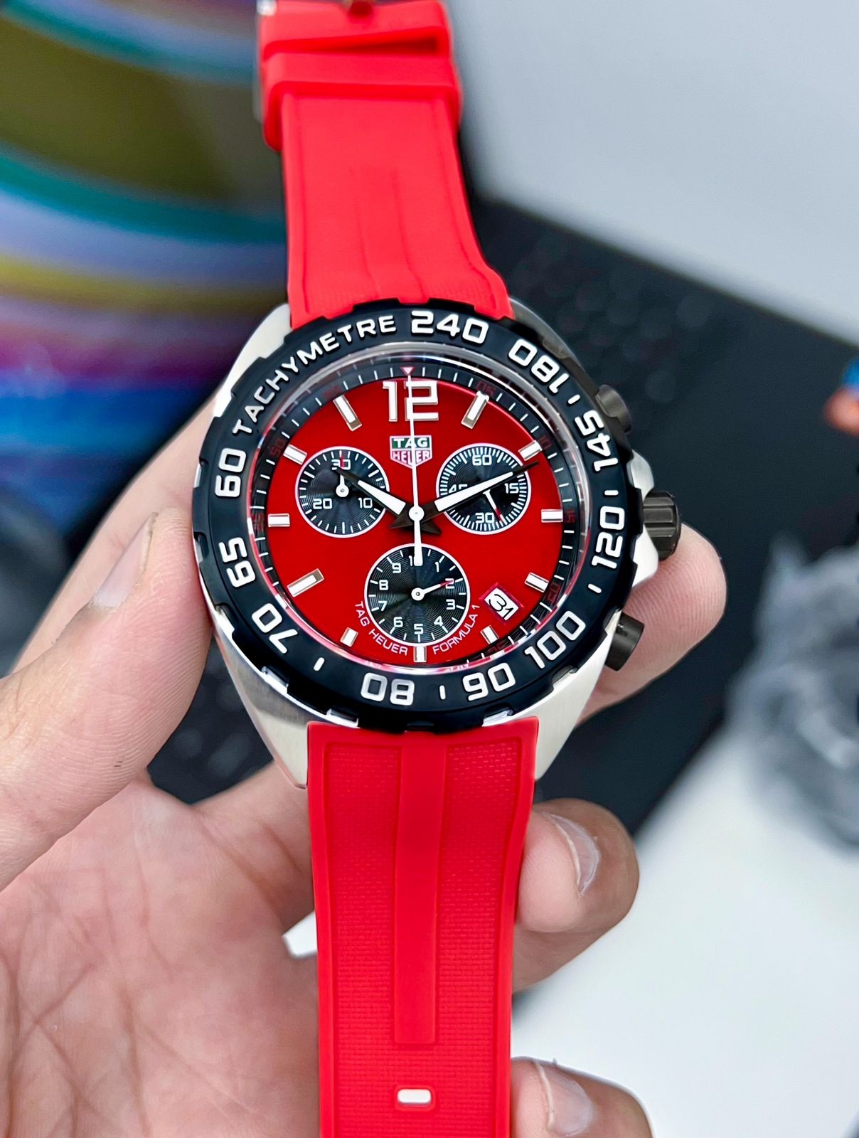 TAGHEUER RED FOMULA 1