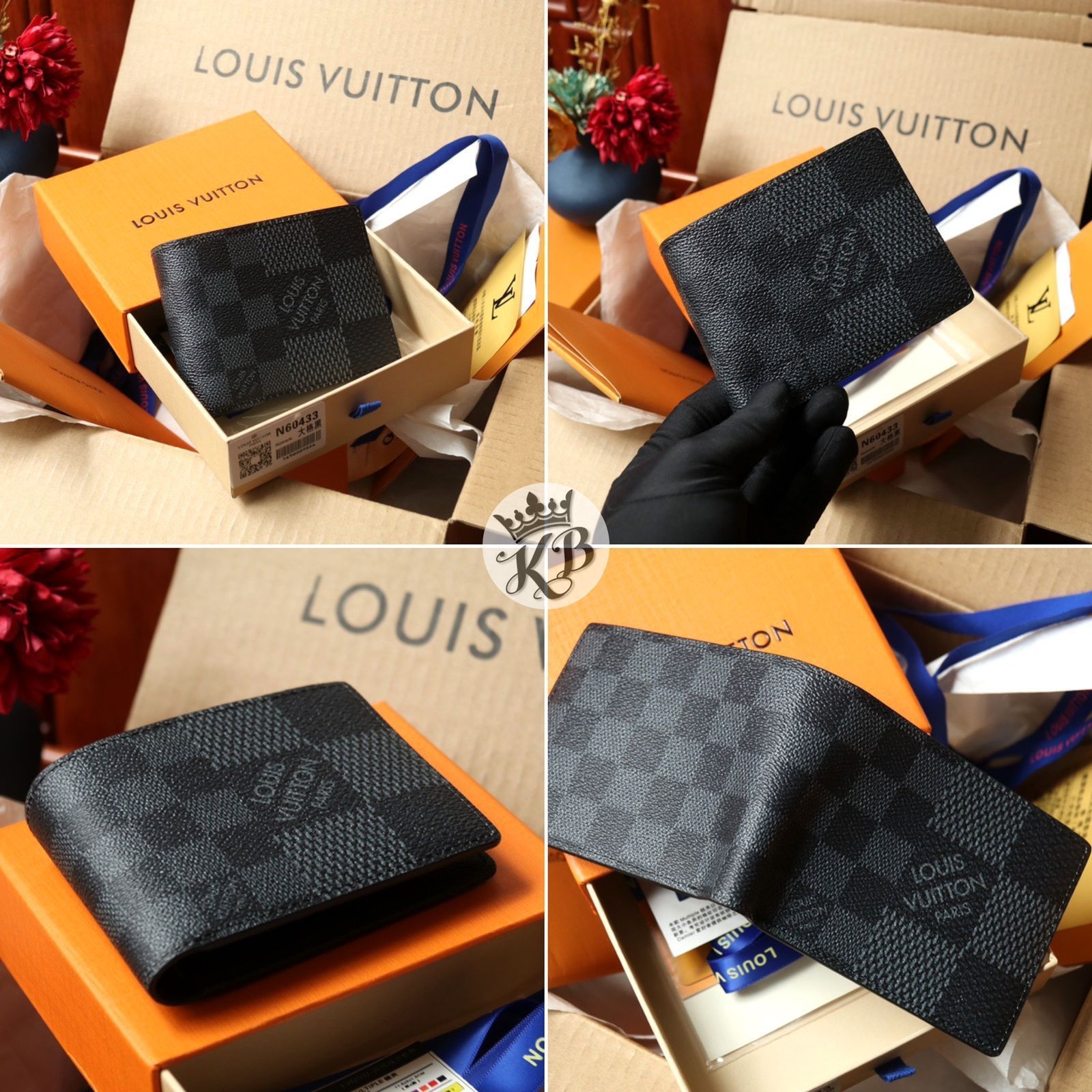 LOUIS VUITTON DAMIER AZUR CANVAS MEN’s WALLET