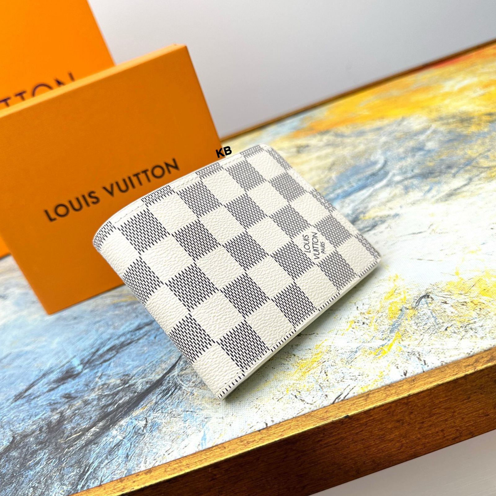 LOUIS VUITTON DAMIER AZUR CANVAS MEN’s WALLET