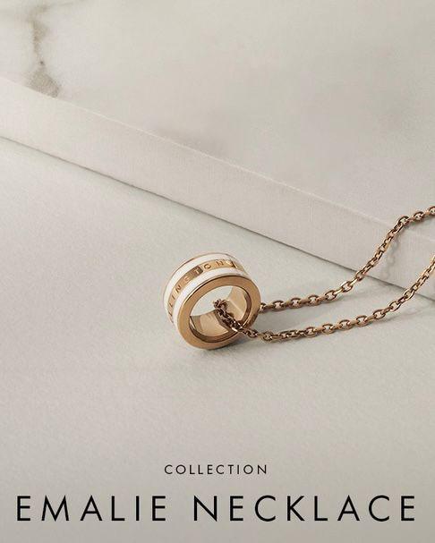 Elegant Satin White-Inspired Necklace