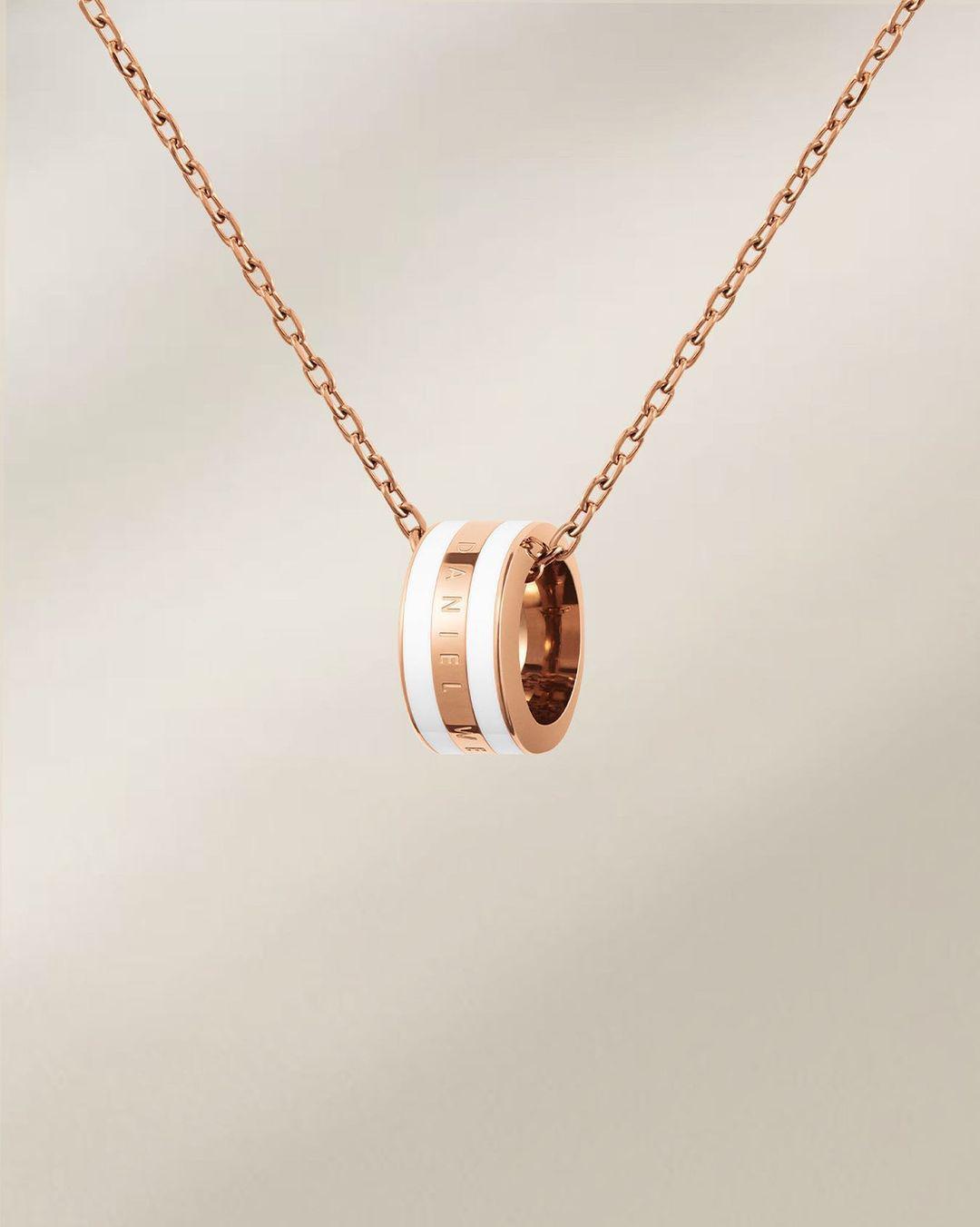 Elegant Satin White-Inspired Necklace