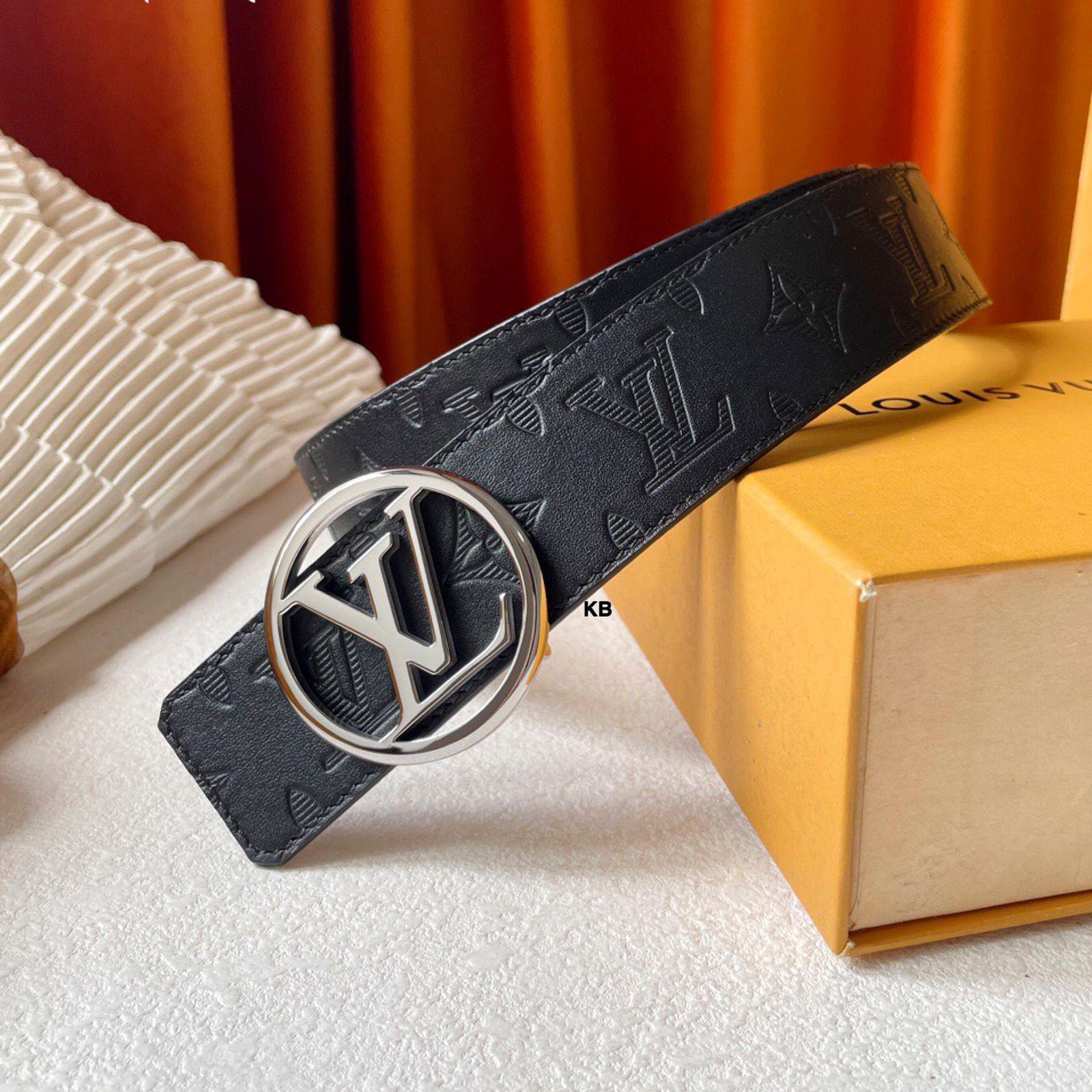 Reversible Circle Logo Belt lv