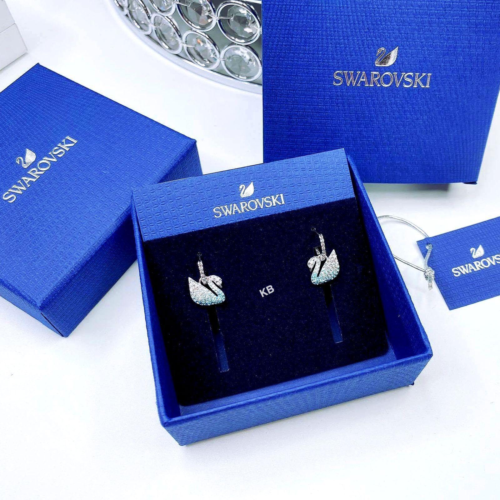 Swarovski iconic pierced earning