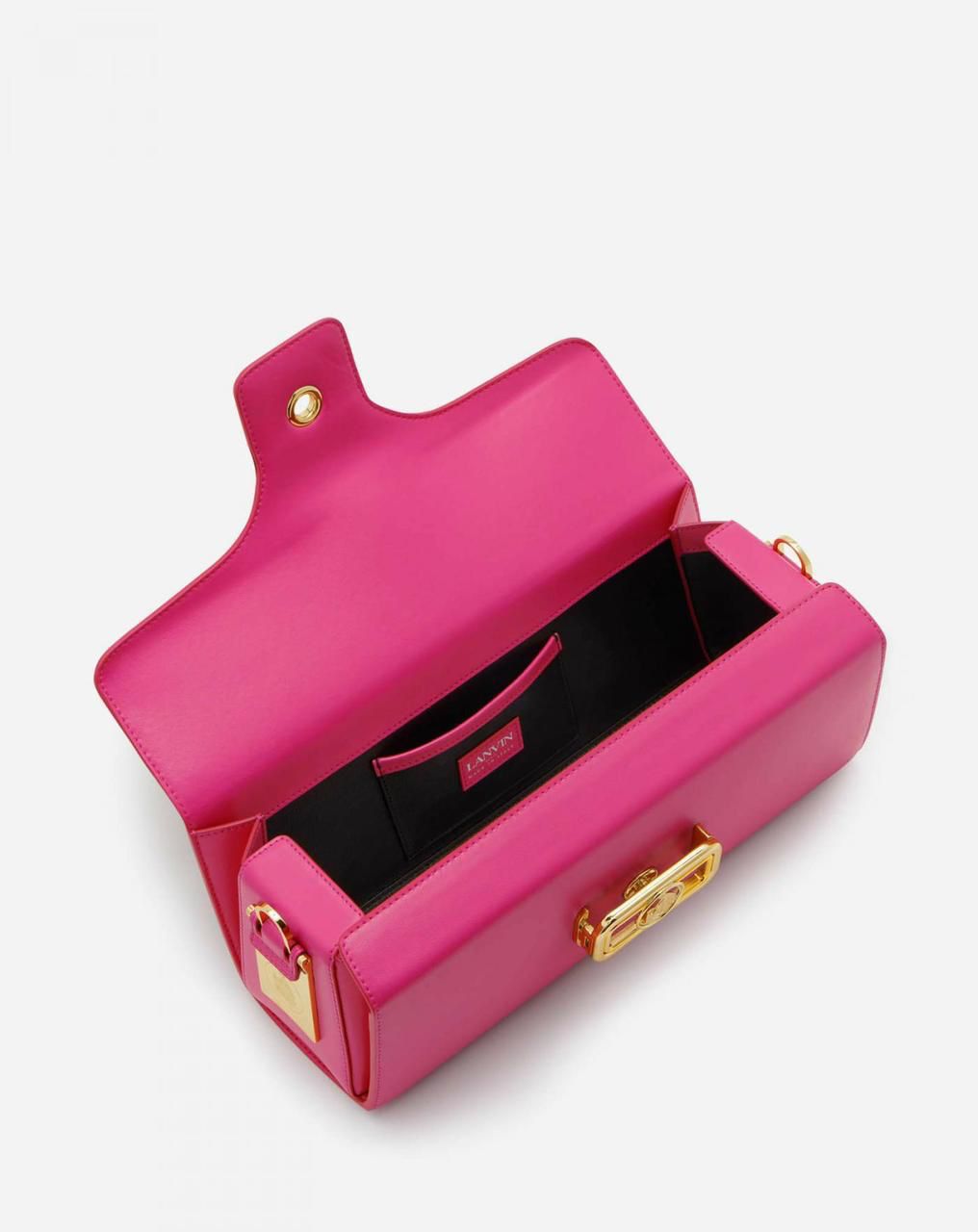 Pencil cat leather bag