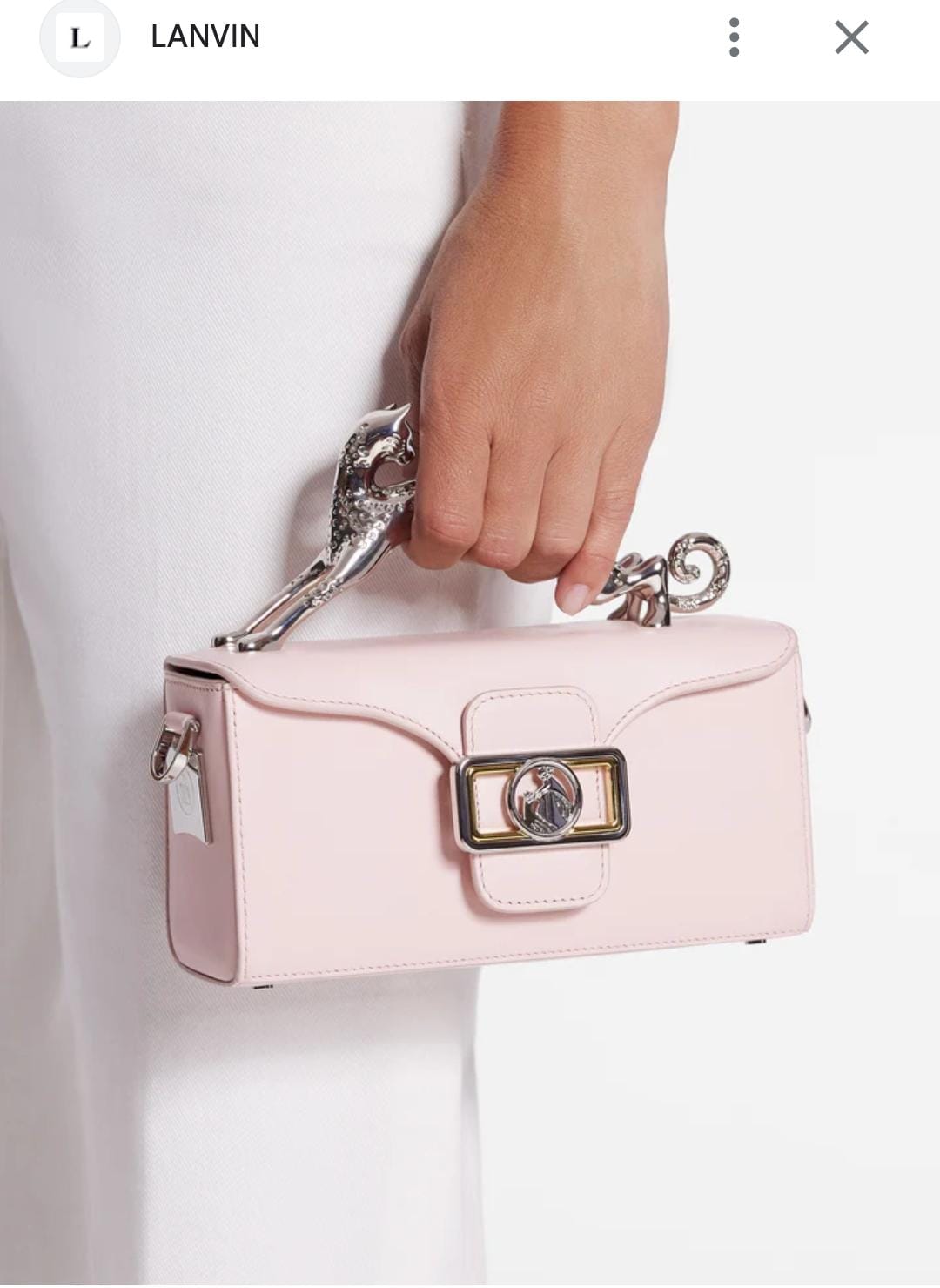 Pencil cat leather bag