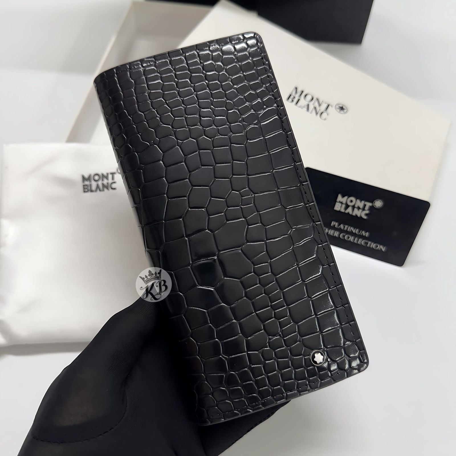 Mb Alligator Leather wallet