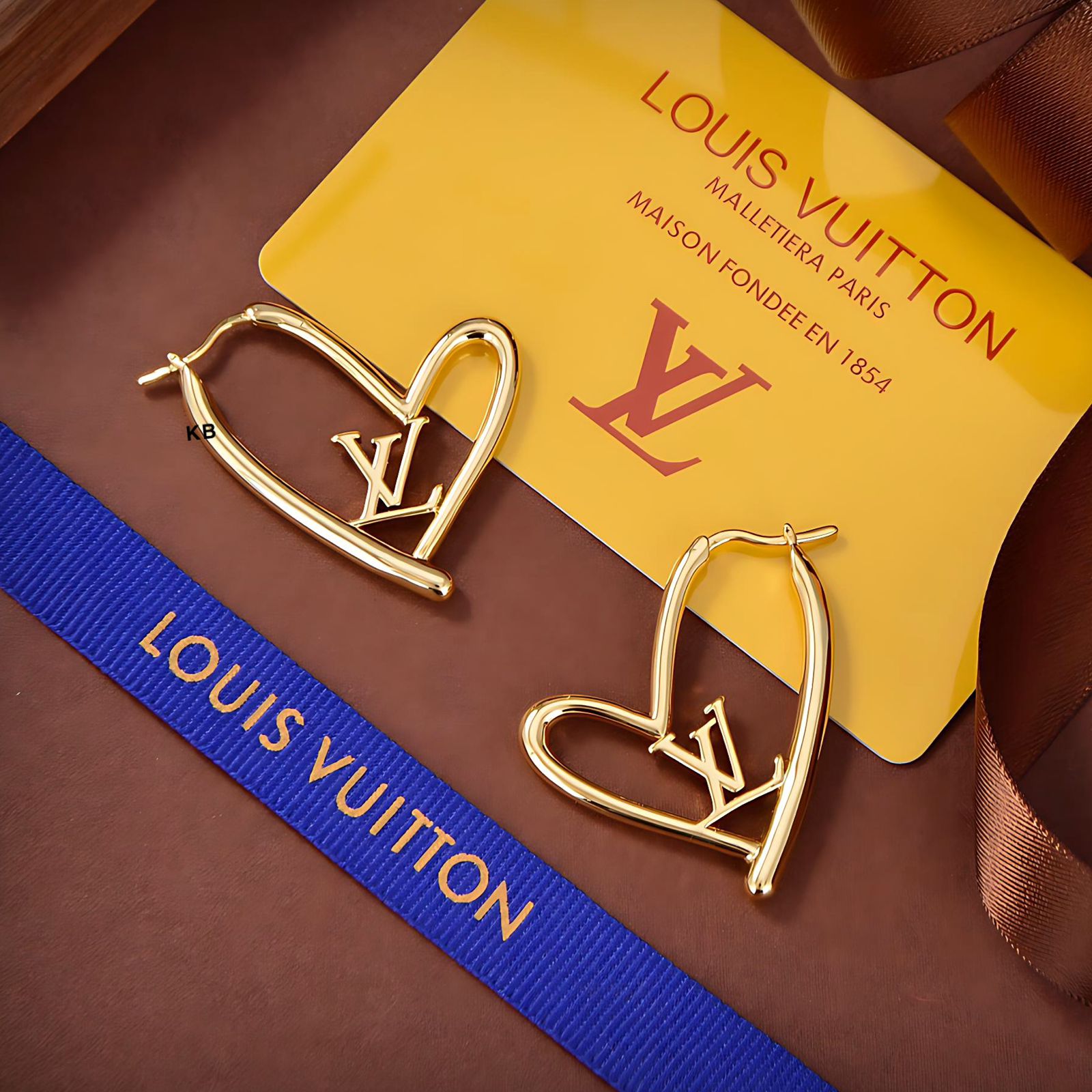 Lv love earrings