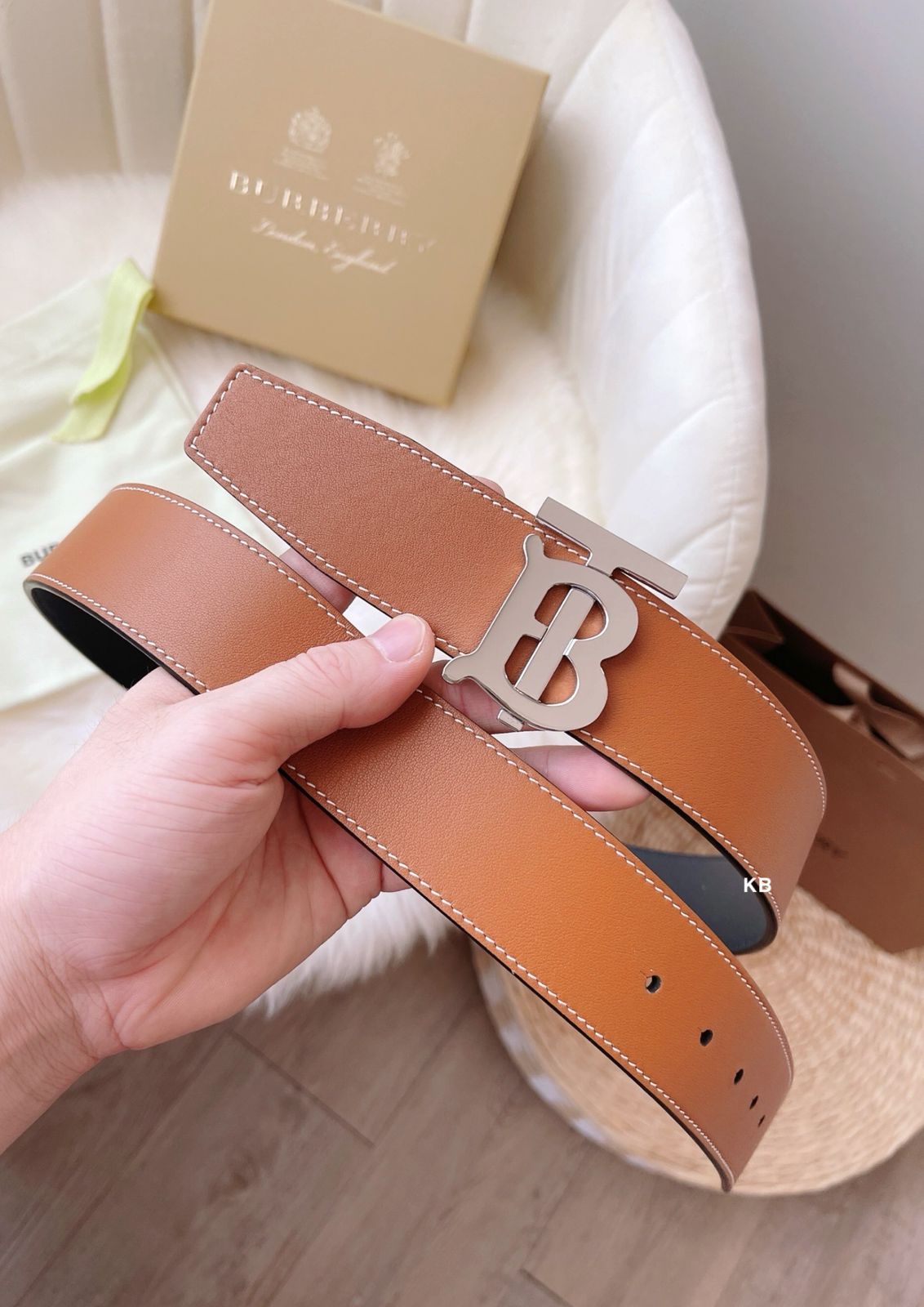 Bberry unisex reversible belt