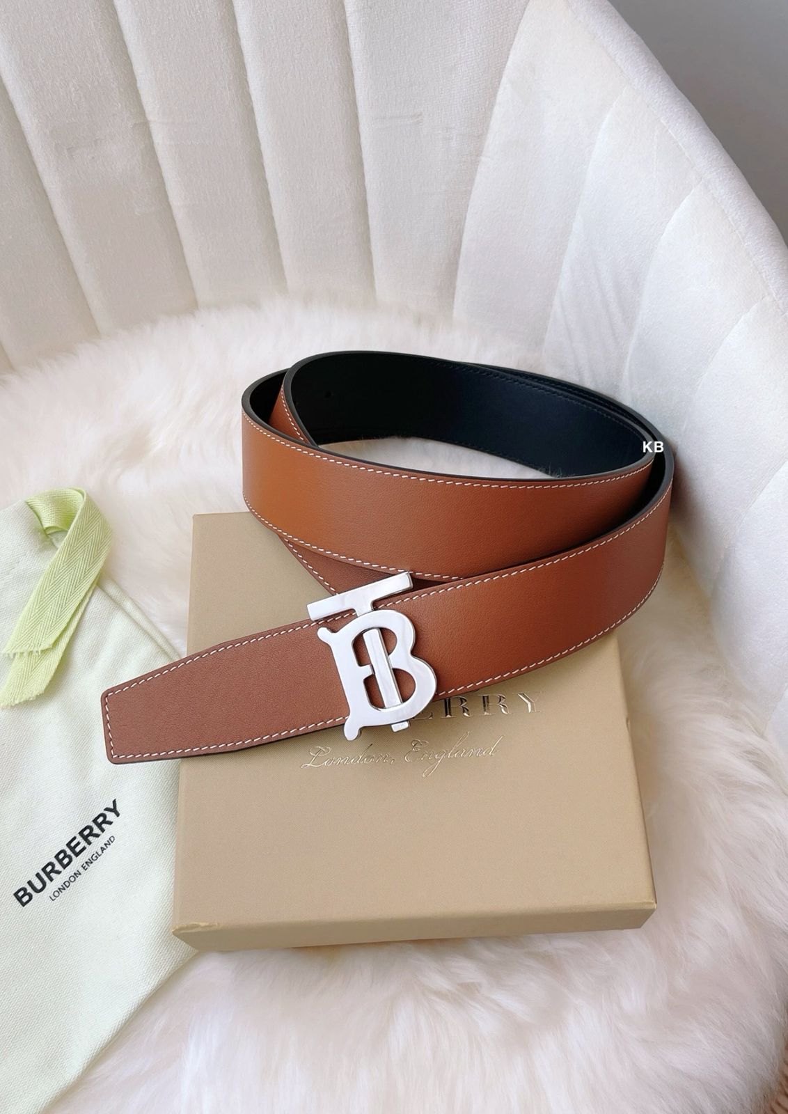 Bberry unisex reversible belt