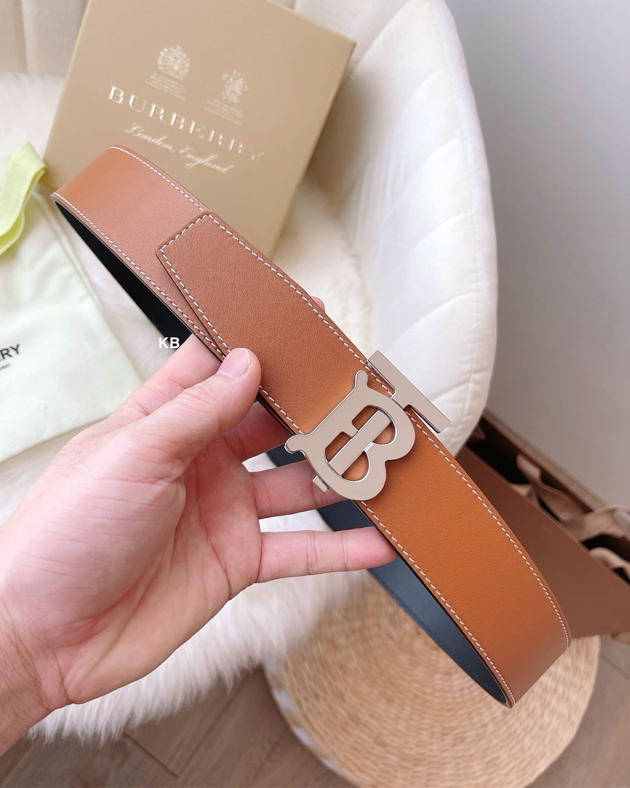 Bberry unisex reversible belt