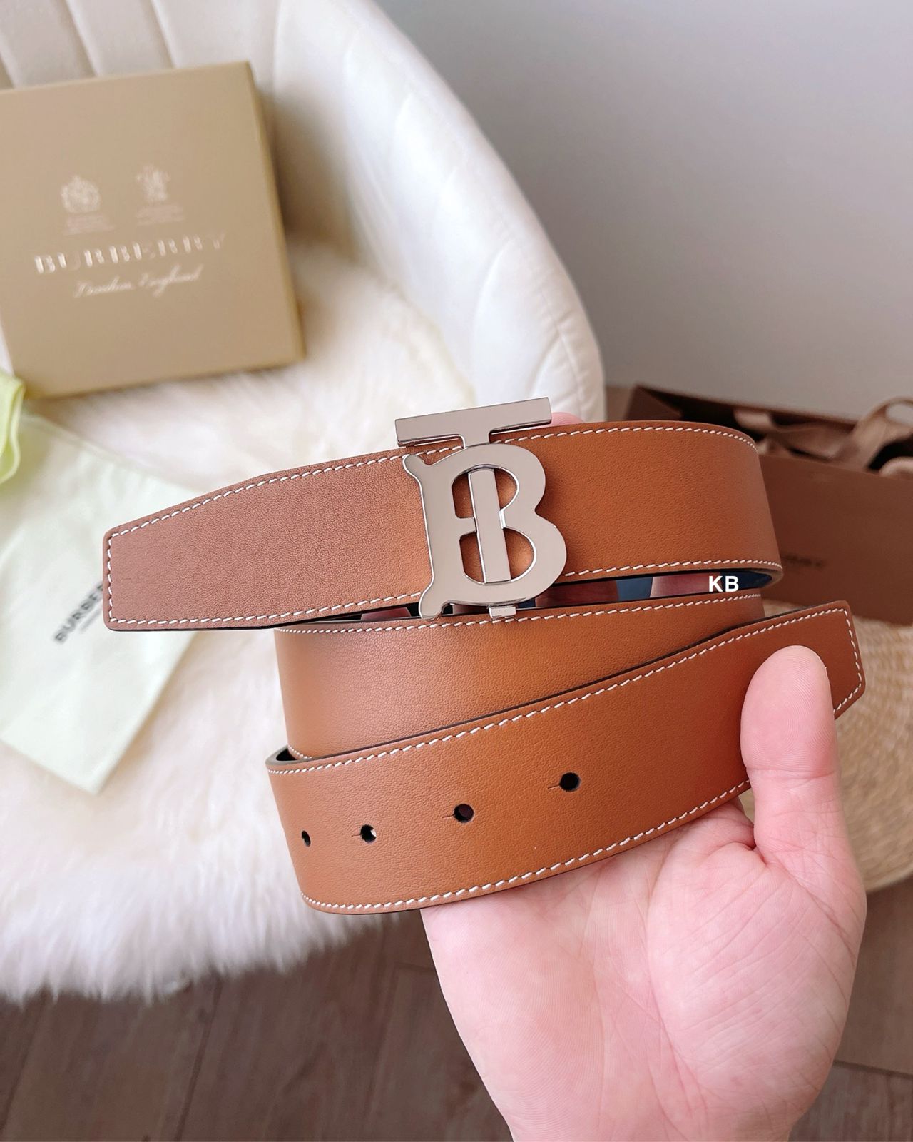 Bberry unisex reversible belt