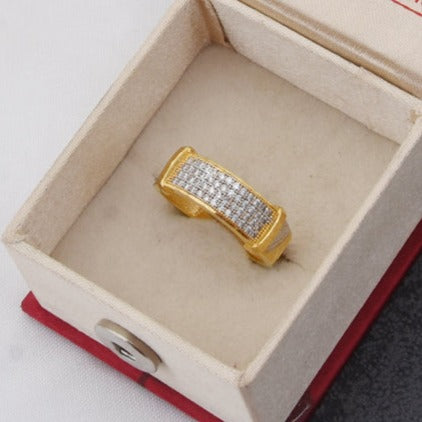 1 Gram Gold Forming Casual Design Premium-Grade Quality Ring for Men - Style A997 - AmazingBaba