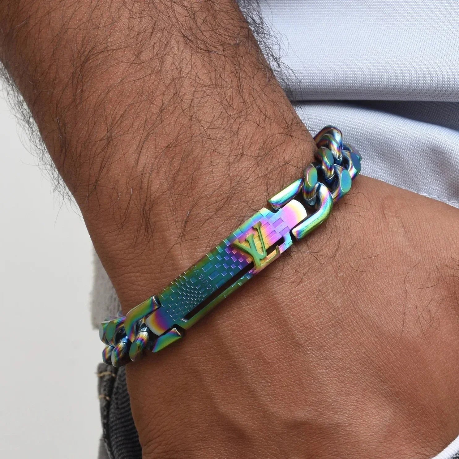Streamlined Design Superior Quality Multi Color Bracelet - Style C141 - AmazingBaba