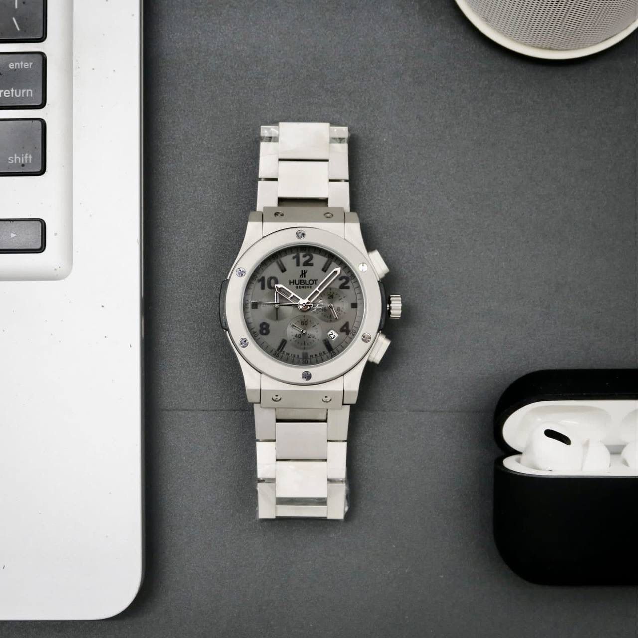 Amazing Grey Matte Men's Luxury Watch - AmazingBaba