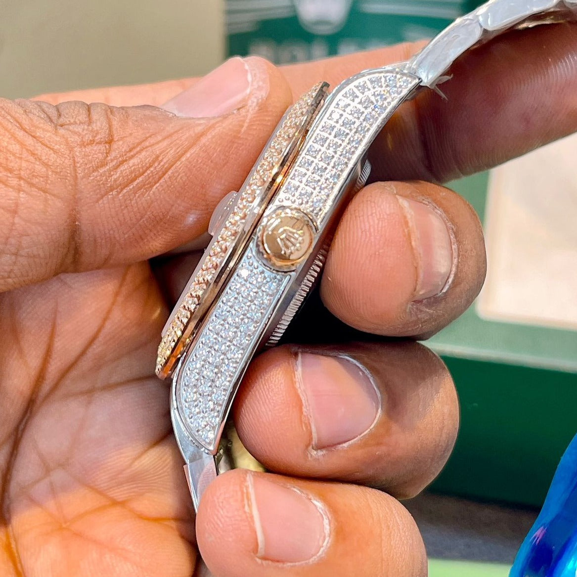 Amazing latest model Diamond Premium Men's watch - AmazingBaba