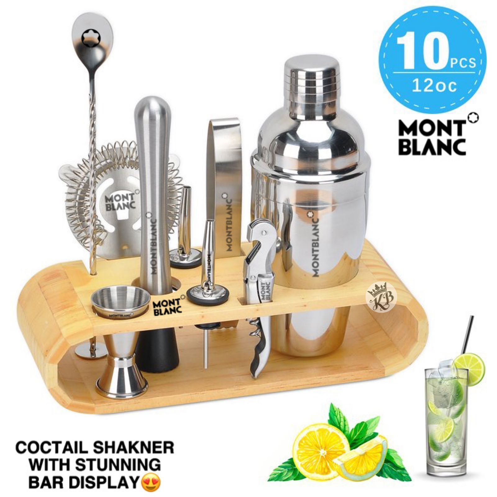 10-Piece Bar Tool Set - AmazingBaba